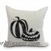 The Holiday Aisle Maser Pumpkin Duo Halloween Outdoor Throw Pillow THLY6873